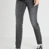 MAMALICIOUS MLJULIA WASHED - Jean Slim - Medium Grey Denim