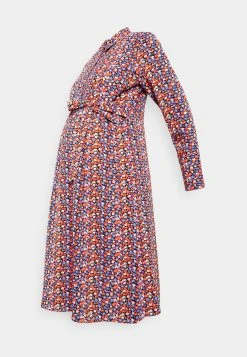 MAMALICIOUS MLLUNA LIA DRESS - Robe Chemise - Black