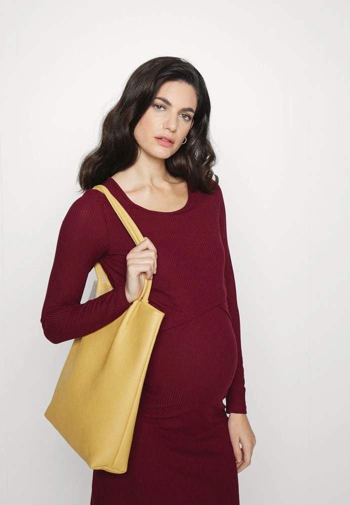 MAMALICIOUS CARMA JUNE DRESS - Robe En Jersey - Tawny Port – Image 4