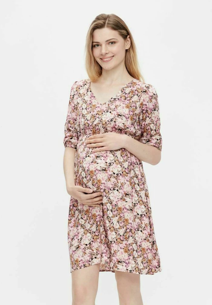 MAMALICIOUS UMSTANDSMINIKLEID MLIDA - Robe De Jour - Black