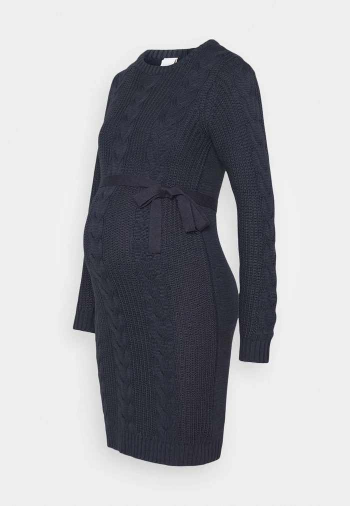 MAMALICIOUS MLPHINE DRESS - Robe Pull - Carbon