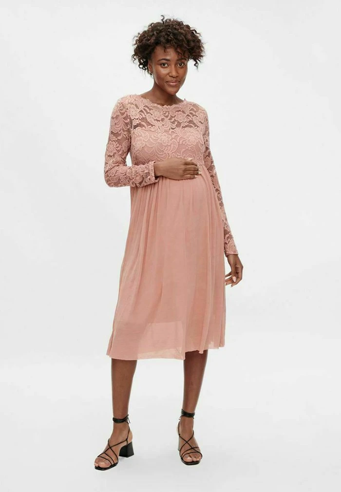 MAMALICIOUS MLMIVANA - Robe De Soirée - Ash Rose – Image 2