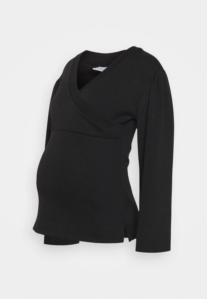 MAMALICIOUS MLTHEKLA TESS - T-shirt à Manches Longues - Black – Image 5