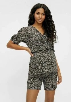 MAMALICIOUS 2-IN-1 MLKENA - Blouse - Black